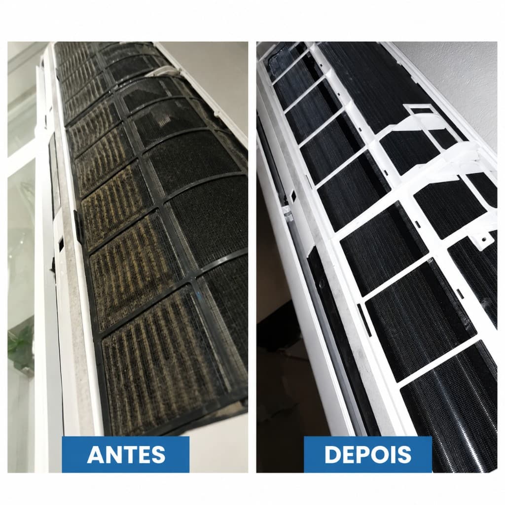 Higienização de Evaporadora