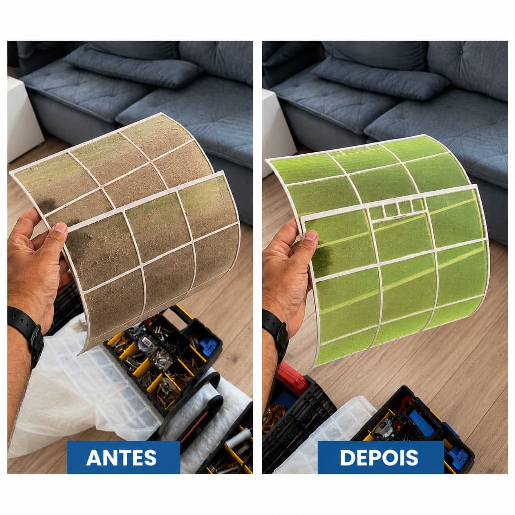 Higienização de Filtro