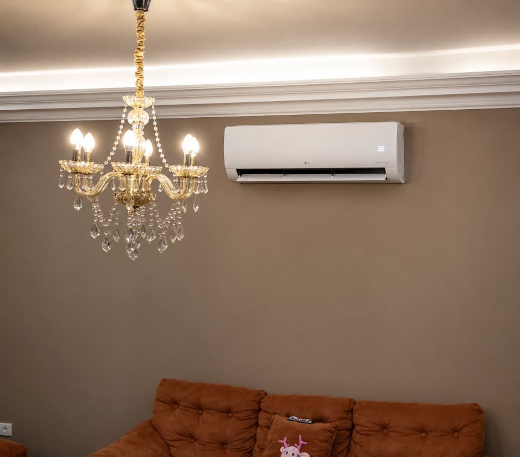Instalação em Sala de Estar